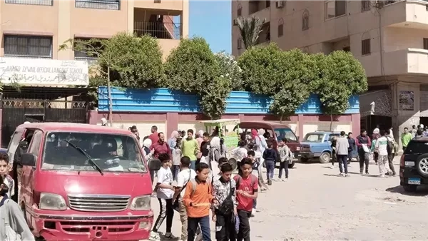 انتشار الباعة الجائلين والتوك توك بمحيط لجان امتحانات صفوف النقل في الإسكندرية (صور)
