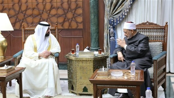 شيخ الأزهر يبحث مع ولي عهد الفجيرة سبل الحفاظ على منظومة الأسرة وتمكين الشباب
