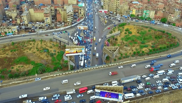 حالة الطرق اليوم، خريطة الحالة المرورية بمحاور وشوارع القاهرة والجيزة