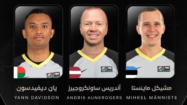 كرة السلة، طاقم تحكيم أجنبي لنهائي دوري السوبر بين الأهلي والاتحاد السكندري