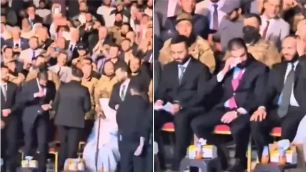 لحظة بكاء الرئيس السوري أحمد الشرع بعد استحضار "وعده" لأهالي حلب (فيديو)