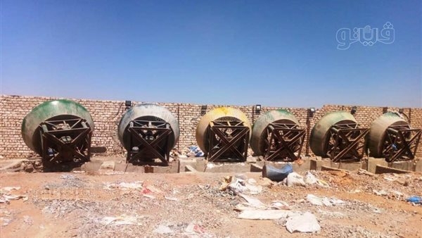 إزالة 50 طاحونة وكسارة خاصة بالتنقيب عن الذهب في أسوان