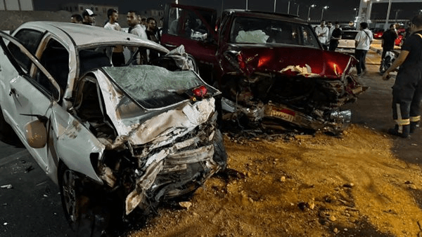 أخبار الحوادث اليوم، مصرع 3 أشخاص في حادث الواحات، تفاصيل واقعة سيدة مطعم "بوظة وبراد" بمدينة نصر،الإعدام لربة منزل وشابين بتهمة قتل زوجها