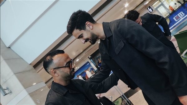 بعثة الأهلي في مطار القاهرة قبل السفر إلى أمريكا للمشاركة في مونديال الأندية