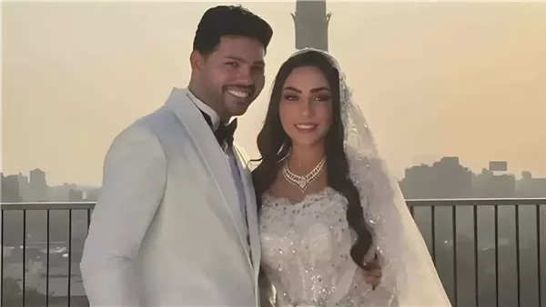 لقطات جديدة من حفل زفاف محمد شاهين والمنتجة رشا الظنحاني، ومفاجأة من العروس (فيديو)