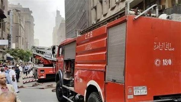 الحماية المدنية بالفيوم تخمد حريقا بقرية دسيا