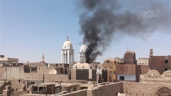إخماد حريق محدود بمخزن كنيسة في الأقصر بدون إصابات