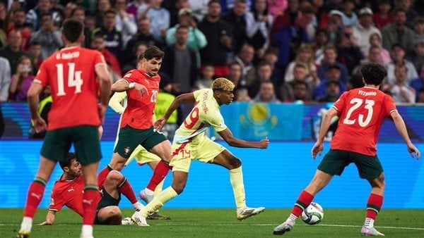نهائي دوري الأمم الأوروبية، إسبانيا والبرتغال يتعادلان 2/2 ويتجهان إلى شوطين إضافيين