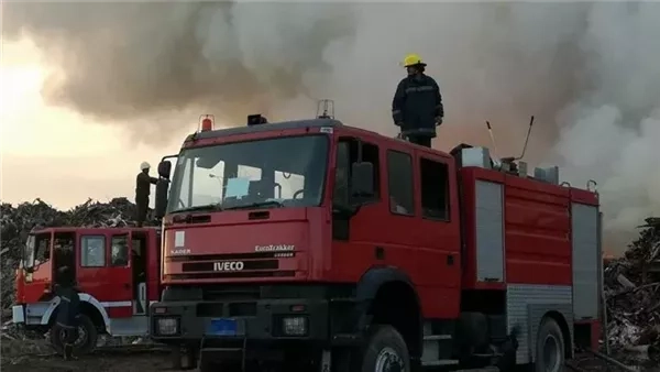 حريق يلتهم فساتين زفاف وخطوبة بأتيليه الوراق