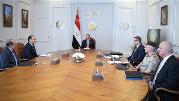 تفاصيل اجتماع الرئيس مع الحكومة.. السيسي يوجه بإنجاز مشروعات المرحلة الأولى من "حياة كريمة".. توطين الصناعة في إنتاج مستلزمات محطات التحلية.. وتعزيز الشراكة مع القطاع الخاص
