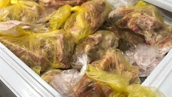 محافظة القليوبية تضبط 600 كيلو منتجات لحوم مجهولة المصدر