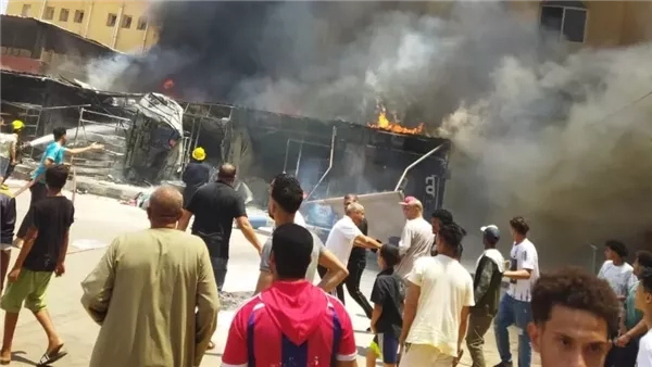 النيابة تنتدب المعمل الجنائي لبيان سبب حريق داخل شقة سكنية فى حدائق المعادي