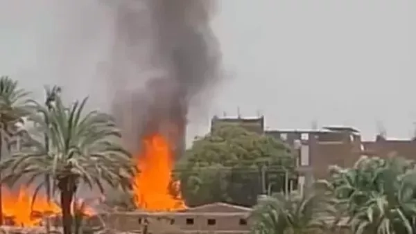 وفاة مسن إثر اندلاع حريق داخل منزل بقرية أبو مناع قبلي بقنا