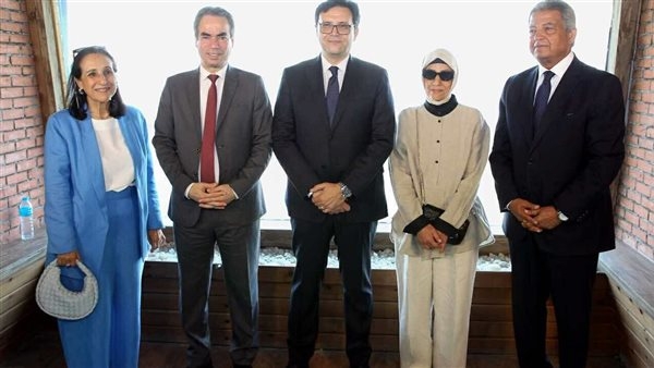 وزير الثقافة يشارك في إزاحة الستار عن استديو نجيب محفوظ بماسبيرو