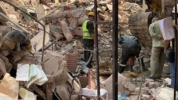 تشكيل لجنة هندسية لمعرفة أسباب انهيار عقار السيدة زينب