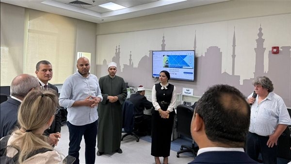 "الأزهر للفتوى الإلكترونية" يستقبل وفد ممثلي مؤسسات المجتمع المدني الأوروبية والعربية (صور)