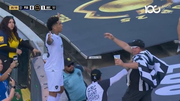 بوتافوجو يباغت سان جيرمان بهدف مثير قبل نهاية الشوط الأول بكأس العالم للأندية (فيديو)