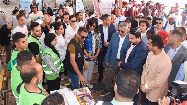 محافظ الإسكندرية ورئيس الأمانة العامة للتحالف الوطني يطلقان القافلة التنموية الشاملة بحي شرق
