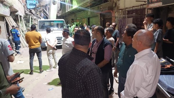 محافظ القاهرة: لجنة هندسية لمعاينة المنازل المحيطة بعقارات حدائق القبة المنهارة