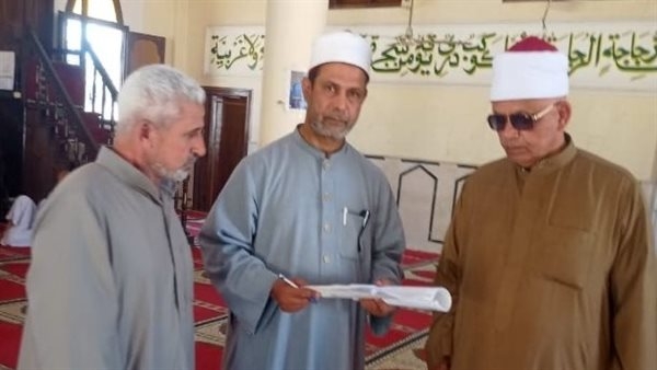 أوقاف الإسماعيلية تنظم حملات مفاجئة للمرور على المساجد (صور)