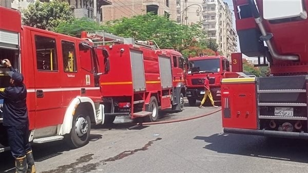 قرار من النيابة بشأن حريق التهم عقارين سكنيين بالبساتين