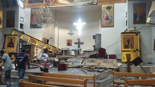 قتلهم أثناء الصلاة، إرهابي يطلق الرصاص على المصلين ويفجر نفسه داخل كنيسة مار إلياس بسوريا