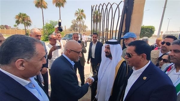 محافظ شمال سيناء يستقبل وفد البرلمان العربي
