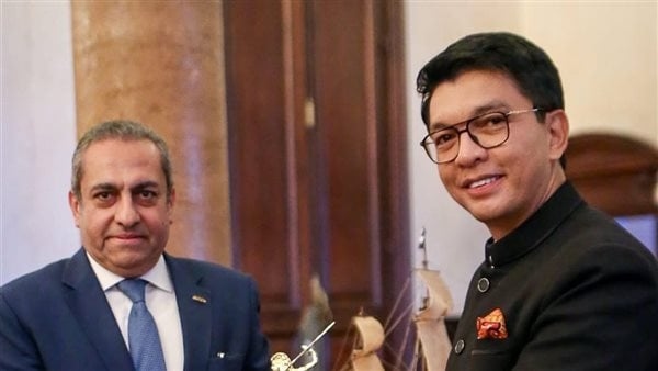 رئيس مدغشقر يستقبل خالد عباس للاستفادة من التجربة المصرية بالعاصمة الإدارية