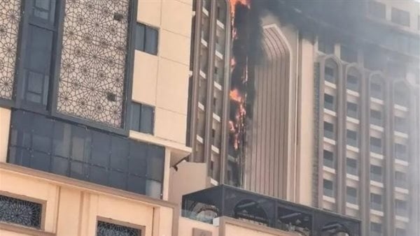 استضاف وفود القمة العربية، حريق يلتهم فندق «قلب العالم» فى العراق عقب شهرين من افتتاحه