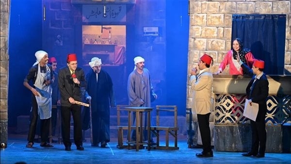عرض "شارع 19" ضمن مهرجان الفرق المسرحية على مسرح السامر (صور)