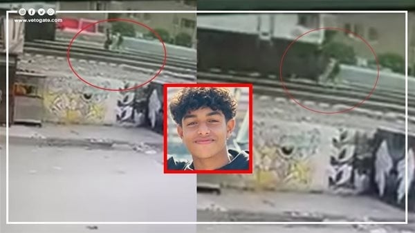 القطار حوله إلى أشلاء، لحظة مصرع يوسف الشيمي مهاجم الطلائع أثناء عبوره مزلقان السكة الحديد (فيديو)