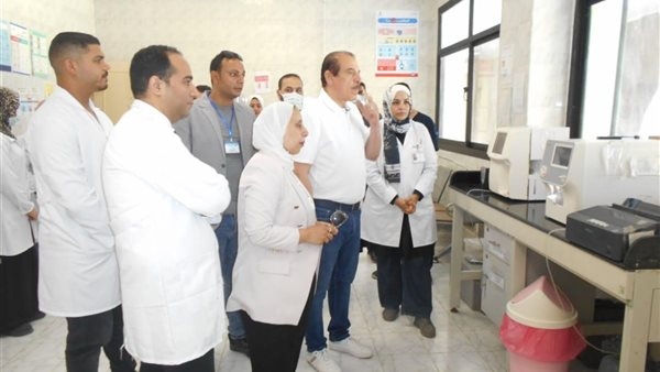 نائب وزير الصحة يتفقد منشآت طبية بالإسماعيلية