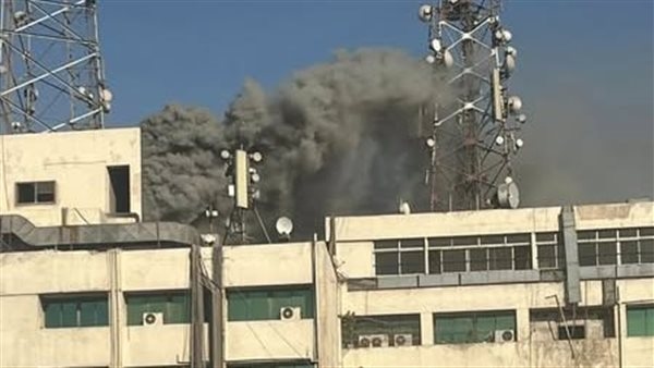 الفحص المبدئي: احتراق عدد من المكاتب الإدارية فى حريق سنترال رمسيس