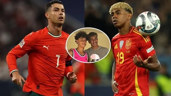 نجل كريستيانو رونالدو: لامين يامال أفضل من والدي