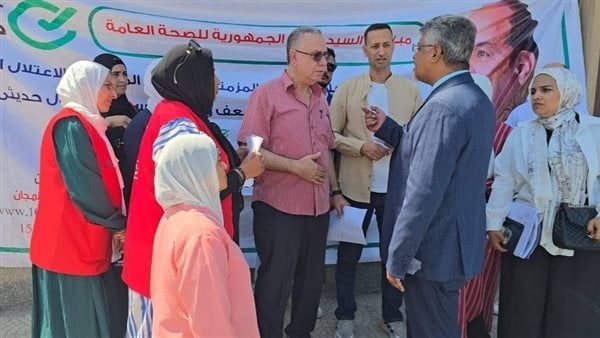 مدير مديرية الصحة بسيناء يشهد انطلاق مبادرة 100 يوم صحة بشمال سيناء