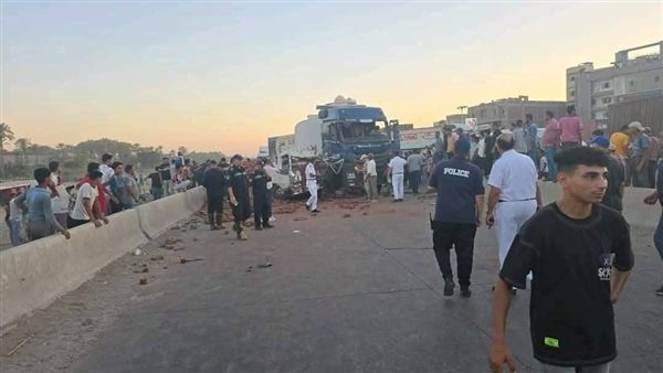 مصرع شخص وإصابة 3 آخرين في حادث تصادم بدمياط