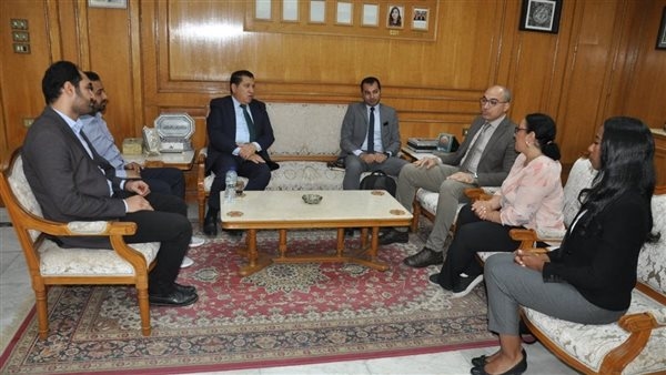 جامعة حلوان تستقبل وفدًا من المعهد الثقافي البريطاني