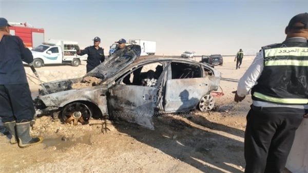 إصابة 13 شخصا بحادث تصادم بطريق فايد بالإسماعيلية