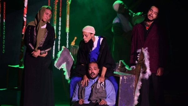 عرض "رحلة حنظلة" على مسرح ميامي بالمهرجان القومي (صور)