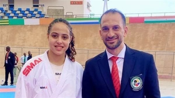 لمار محمود بنت القليوبية تحصد ذهبية الكاراتيه بالبطولة الإفريقية