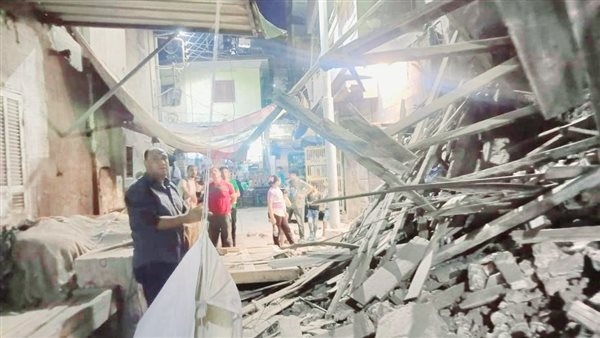 تشكيل لجنة هندسية لمعاينة موقع انهيار عقار بعين شمس