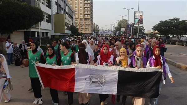 القليوبية تنظم ماراثون "يلا نجري ونمشي" احتفالًا بيوم الرياضة المصرية (صور)