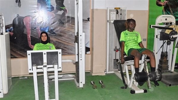 سيدات المقاولون العرب يواصلن استعداداتهن لمنافسات الدوري الممتاز