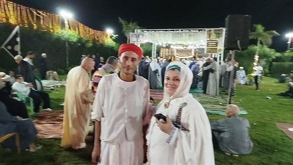 المئات يشاركون في احتفالات الطرق الصوفية بمولد "حسن الصائغ" في الغربية