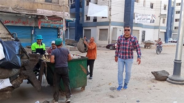 رفع 520 طن مخلفات من شوارع المنصورة وطلخا في الدقهلية (صور)