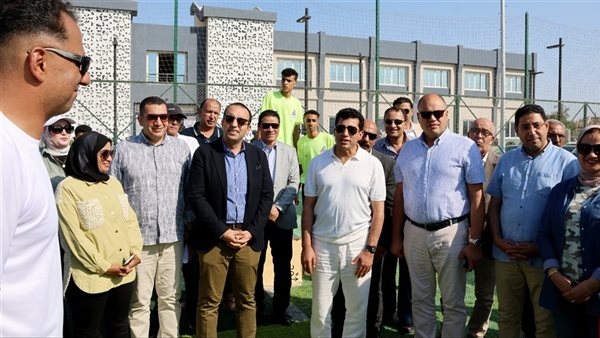 وزير الرياضة ونائب محافظ الإسماعيلية يشهدان اللقاء الختامي لمشروع اللياقة البدنية (صور)