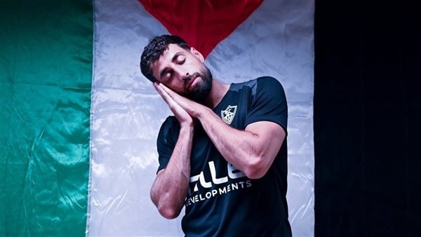 جلسة تصوير لـ عدي الدباغ مهاجم الزمالك الجديد