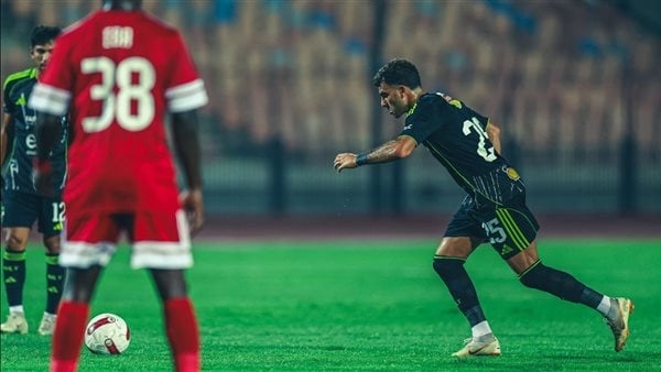 بأسيست زيزو، أحمد رضا يسجل الهدف الأول للنادي الأهلي في شباك مودرن سبورت