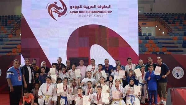 أبطال المشروع القومي للموهبة والبطل الأوليمبي بالدقهلية يحصدون الذهب والفضة بالبطولة العربية للجودو (صور)