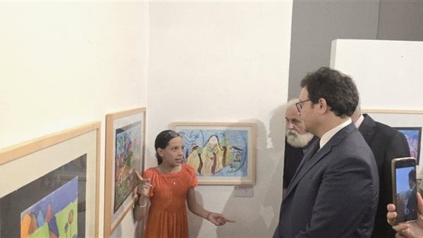وزير الثقافة يفتتح بينالي القاهرة الدولي لفنون الطفل (فيديو وصور)